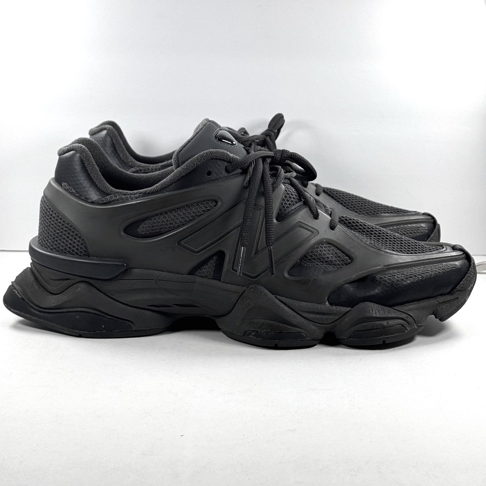New Balance 9060 Triple Black Mens Sneakers U9060IAA Size 13 Low Top Shoes
